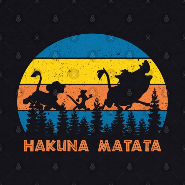 Hakuna Matata Retro by Symmetry Stunning Portrait